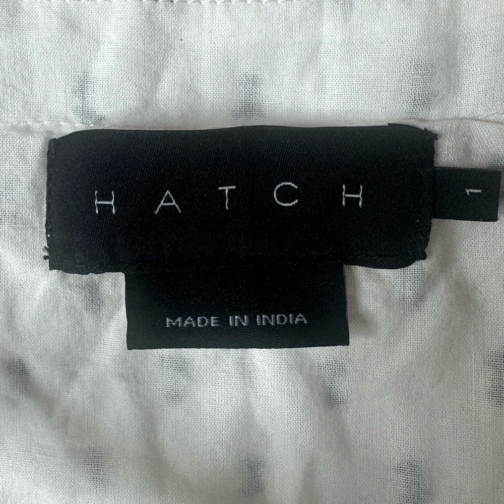 Hatch Maternity Floral Embroidered White Dress Size 1 (2-4) - Picture 7 of 13